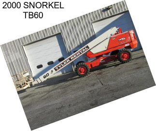 2000 SNORKEL TB60