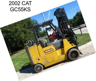 2002 CAT GC55KS