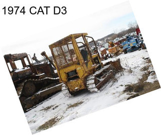 1974 CAT D3