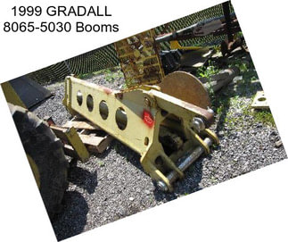 1999 GRADALL 8065-5030 Booms