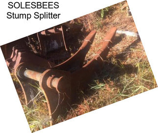 SOLESBEES Stump Splitter