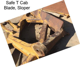 Safe T Cab Blade, Sloper