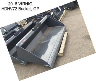 2018 VIRNIG HDHV72 Bucket, GP