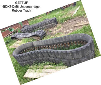 GETTUF 450X84X56 Undercarriage, Rubber Track