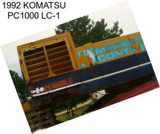 1992 KOMATSU PC1000 LC-1