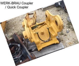 WERK-BRAU Coupler / Quick Coupler