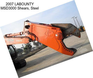 2007 LABOUNTY MSD3000 Shears, Steel