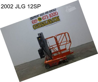 2002 JLG 12SP