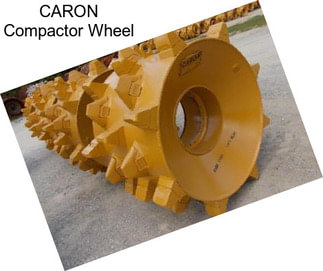 CARON Compactor Wheel