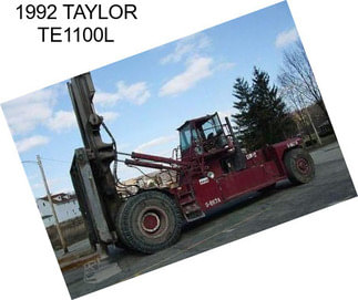 1992 TAYLOR TE1100L