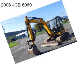 2008 JCB 8060