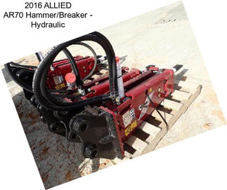 2016 ALLIED AR70 Hammer/Breaker - Hydraulic