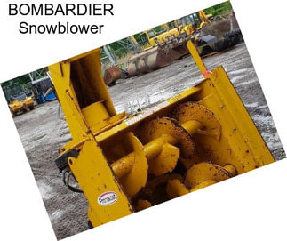 BOMBARDIER Snowblower