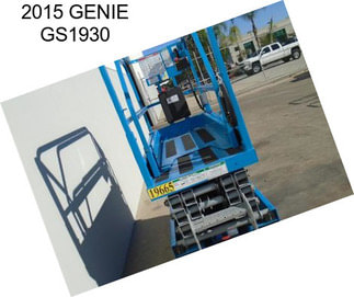 2015 GENIE GS1930