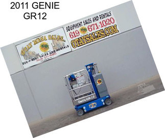 2011 GENIE GR12