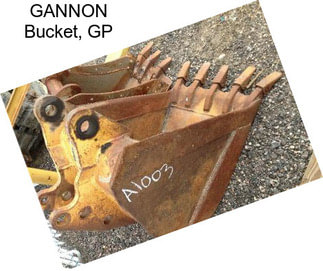 GANNON Bucket, GP