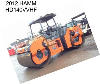 2012 HAMM HD140VVHF