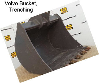Volvo Bucket, Trenching