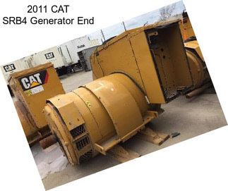 2011 CAT SRB4 Generator End