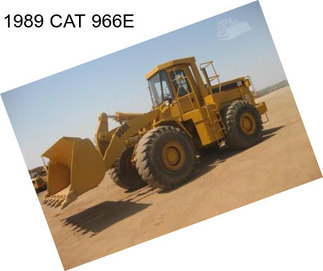 1989 CAT 966E