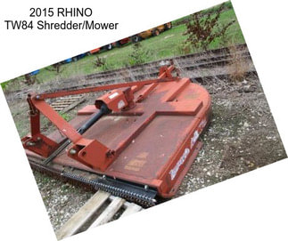2015 RHINO TW84 Shredder/Mower