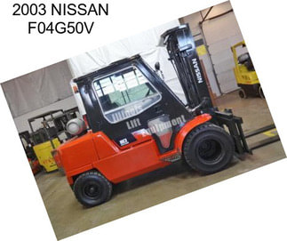 2003 NISSAN F04G50V