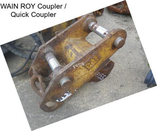 WAIN ROY Coupler / Quick Coupler