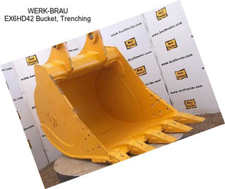 WERK-BRAU EX6HD42 Bucket, Trenching