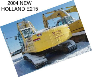 2004 NEW HOLLAND E215