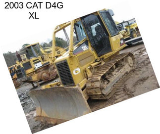 2003 CAT D4G XL