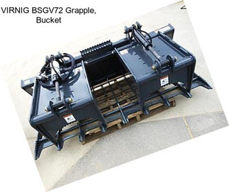 VIRNIG BSGV72 Grapple, Bucket