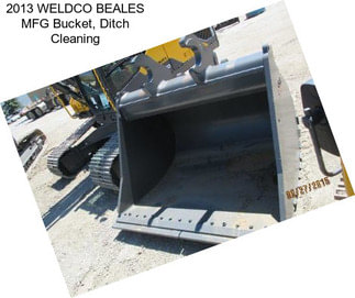 2013 WELDCO BEALES MFG Bucket, Ditch Cleaning