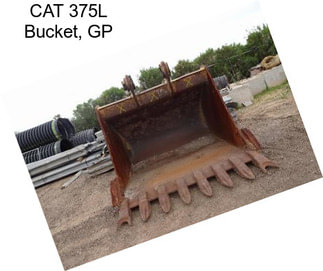 CAT 375L Bucket, GP