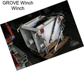 GROVE Winch Winch