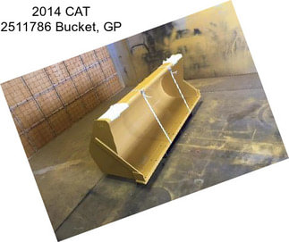 2014 CAT 2511786 Bucket, GP