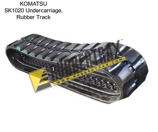 KOMATSU SK1020 Undercarriage, Rubber Track