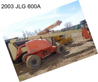 2003 JLG 600A
