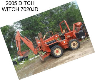 2005 DITCH WITCH 7020JD