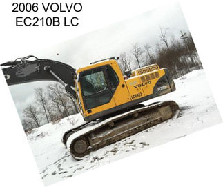2006 VOLVO EC210B LC
