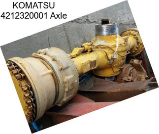 KOMATSU 4212320001 Axle