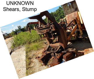 UNKNOWN Shears, Stump