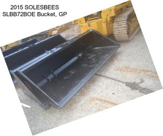 2015 SOLESBEES SLBB72BOE Bucket, GP
