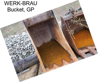 WERK-BRAU Bucket, GP