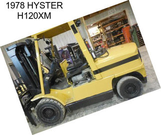1978 HYSTER H120XM