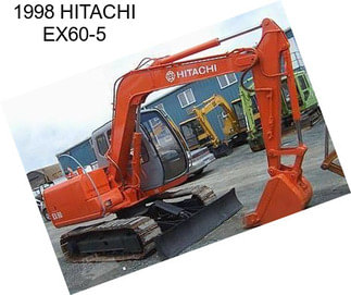 1998 HITACHI EX60-5