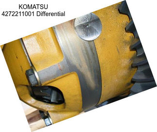 KOMATSU 4272211001 Differential