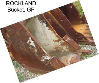 ROCKLAND Bucket, GP