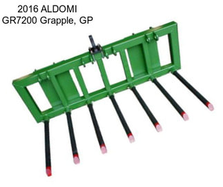 2016 ALDOMI GR7200 Grapple, GP