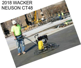 2018 WACKER NEUSON CT48