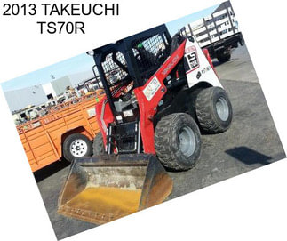 2013 TAKEUCHI TS70R